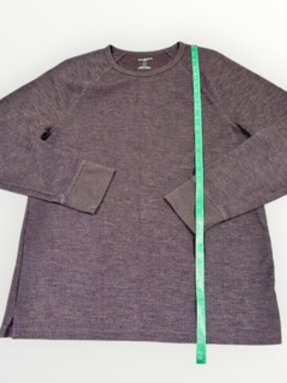 Goodfellow & Co. Mens Sweater Shirt Long Sleeve Crew Neck Brown Standard Size M - Picture 6 of 12